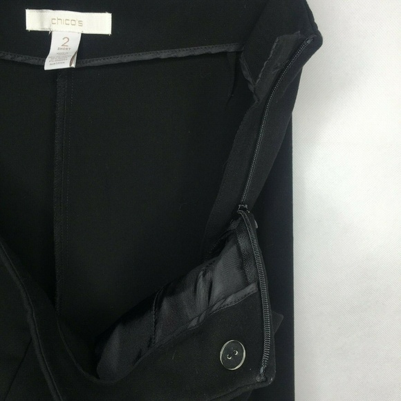 Chico’s Black Dress Pants Slacks Professional - Picture 4 of 7